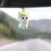 Pingente plano Bomei para exportação, novo enfeite de carro em acrílico, design de desenho animado, item padrão, decoração de interior de carro, estilo africano