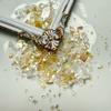 Novo saco de material de cascalho de gelo triturado de doces de rocha em vidro irregular com cristal de gelo para arte em unhas faça você mesmo no atacado