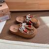 Zapatos para Niña Birkenstock Retro Medias Zapatillas para Usar Afuera Nuevos Primavera y Otoño 2025 Suela Suave Antideslizante Estilo Coreano Zapatos Estilo Niño