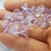 Ventas Directas de Fábrica Tapones de Goma Suave para Aretes Frisbee de Plástico Transparente Tapones para Aretes DIY Accesorios de Joyería Tapones Bala para Aretes