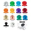 Clipes Magnéticos Coloridos para Geladeira em Estoque 31mm Clipes Magnéticos de Metal Força Magnética Forte Clipes Magnéticos Redondos Clipes Magnéticos para Prateleira