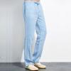 Pantalones de Lino para Hombre Pantalones Casuales de Algodón y Lino Holgados para Hombre Pantalones Rectos de Lino para Hombre de Primavera y Verano Pantalones de Verano Pantalones de Lino para Hombre