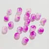 Colgante perforado de lirio del valle de colores 10*10mm accesorios para joyería diy material de cuentas hecho a mano venta al por mayor