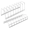 Escurridor de Platos Grueso de Acero Inoxidable Estante para Platos de Cocina Estante de Almacenamiento para Tazones y Platos Almacenamiento Doméstico Estante para Tazones Estante para Palillos Cubiertos
