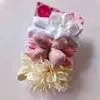 Set de Diademas para Niños Europeos y Americanos Banda para el Cabello de Donut de Nailon para Bebé Diadema Elástica Alta Lazo Diadema Ancha para Bebé