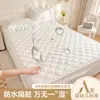 Protector de Colchón Impermeable a Prueba de Orina 100% Algodón Puro Acolchado Espesor Clase A Funda de Cama Antideslizante Lavable Funda Protectora de Colchón de Algodón