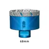 Abridor de Furo Diamantado Chanfrado Soldado M14 Expansor de Furo para Mármore Granito Azulejo para Esmerilhadeira