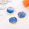 Pingente de Resina com Imitação Tridimensional de Múltiplas Formas Primitivas, Pingente Imitando Textura de Flor de Pedra Natural Acessórios para Colar DIY