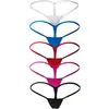E-commerce Transfronteiriço Mini Tanga Roupa Íntima Sexy Feminina Cintura Baixa Sem Costura Uma Linha Sexy Transparente Roupa Íntima