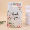 Bolsa de Tote de Acción de Gracias Transfronteriza con Impresión de Letra Personalizada, Bolsa de Empaque con Película Perlada, Bolsa para Dulces y Regalos de Fiesta Navideña