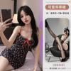 Dulce y Puro Deseo Vestido Corto Bodycon Camisón Sexy Chica Caliente Encaje Recorte Ajustado Tirantes Vestido Qq