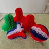 Bolas de Panal de Miel de Colores Listas para Usar del Fabricante, Linternas de Panal para Decoración de Bodas, Venta al por Mayor de Bolas de Panal de Miel de Colores
