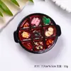 Sacos Surpresa Atacado de Lembranças Turísticas Chinesas, Ímãs de Geladeira de Hot Pot de Chongqing, Ímãs de Geladeira de Brinquedos de Comida com Tema Culinário