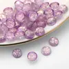 Contas de Resina 16mm Sereia Céu Estrelado Glitter Fino Contas Soltas Contas Imitação Olho de Gato Corrente de Celular DIY Acessórios de Joias