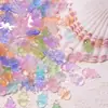 Decoraciones para Uñas Jellyfish de Color Mixto Luminoso con Purpurina Fina Transparente Hielo 3D DIY Resina Accesorios Pequeños Piezas de Decoración para Uñas