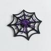 Telaraña Decorativa Artificial Transfronteriza Telaraña con Purpurina Telaraña Colorida Bolsa de Araña Accesorios de Halloween 8/12cm