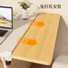 Placa de extensión de escritorio, escritorio de computadora de oficina, soporte de madera, tablero de expansión lateral, escritorio de estudio, soporte de apoyo para brazo, alfombrilla de ratón para escritorio