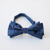 Fábrica en stock al por mayor retro flor grande francés doble piso caballero novio padrino grupo corbata de moño banquetes para hombres corbata de moño