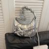 Bolsas Plissadas Tendência para Mulheres 2026 Nova Moda de Verão Bolsa de Ombro Dumpling com Acabamento de Luxo e Bolsa Versátil de Axila