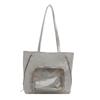 Primavera 2025 Nuevo Bolso Simple de Moda Campus Gran Capacidad Bolso de Dolor Diseño Lindo Bolso Tote de Hombro para Mujeres