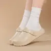 Sapatos Femininos, Chinelos, Sapatos Masculinos e Femininos, Sapatos Birkenstock Estilo Casal, Sapatos Fechados para Uso Externo Slip-On, Sapatos para Estudantes Tamanho Grande, Verão