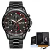 Reloj de Cuarzo Multifuncional Impermeable para Hombre Lige/Lige