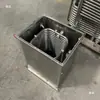 Tanque de bobina de acero inoxidable para enfriadora, codo 304, intercambiador de calor de tanque, evaporador, enfriamiento en espiral, vapor