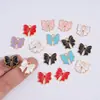 Pingente de Gravata Borboleta Multicolorido DIY Acessórios de Joias em Liga Metálica Venda Quente Transfronteiriça Pingente para Colar Pulseira