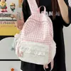 Mochila ins estilo coreano fresca estilo japonés, versátil para estudiantes de secundaria y preparatoria, adecuada para ir al trabajo, mochila escolar para niñas, mochila para estudiante de preparatoria