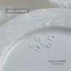 Joyería para Uñas de Aleación Oro y Plata Mini Estéreo Accesible Lujo Hueco Mariposa Pequeña Forma Especial Accesorios para Uñas DIY al por Mayor