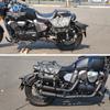 Coche muscle Wolf adecuado para Longjia V BA 250 bolsa lateral bolsa lateral se puede instalar casco medio casco casco integral con cerradura marco de liberación rápida modificación