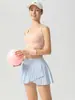 Nuevo Sujetador Deportivo Transpirable que Absorbe el Sudor con Diseño de Espalda Plisada, a Prueba de Impactos, Se Puede Usar por Fuera, Conjunto de Ropa Interior para Yoga y Fitness