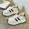 Zapatos Deportivos Casuales Versátiles Nuevos de Primavera para Mujer, Zapatos de Entrenamiento Alemanes, Antideslizantes, con Plataforma para Aumentar la Altura, Zapatos de Papá para Mujer
