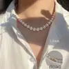 Collar de Perlas Shijia para Mujer 2025 Nuevo Estilo Popular Gargantilla de Perlas Cadena para Suéter Cadena de Clavícula de Lujo Ligero de Alta Gama