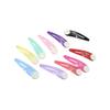 Clip de gota de pintura de 5 cm protección del medio ambiente color clip BB con base redonda pasador para el pelo de niños adecuado para resina adhesiva acrílico mujeres