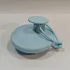 Cepillo Masajeador de Champú de Silicona de Grado Alimenticio Transfronterizo, Cepillo Suave, Cepillo Suave para Bebé, Herramienta Portátil de Champú de una Pieza