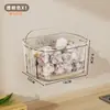 Cesta de Almacenamiento Multicapa para Cebolleta, Jengibre y Ajo Estante de Almacenamiento de Cocina Montado en Pared Soporte de Almacenamiento para Jengibre y Ajo Caja de Comida para Colgar en la Pared para Ajo