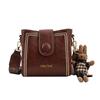 Bolsa Feminina Moda Ombro Transversal 2025 Nova Chegada Elegante Versátil Bolsa Saco Estilo Coreano Retrô Nicho Bolsa Saco
