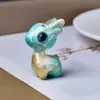 Colgante de Laca Estilo Chino Más Vendido con Motivo de Ciervo, Patrón Tradicional Chino de Fortuna y Prosperidad, Joyería de Arte en Laca Hecha a Mano, Collar y Pulsera Versátiles