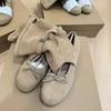 Botas Curtas Versáteis Estilo Ballet com Laço Ajustável da Moda para Primavera e Outono de 2025