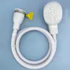 Cabezal de ducha de plástico simple para mascotas transfronterizo, cabezal de ducha doméstico, boquilla de conexión rápida para limpiar gatos y perros, artículos para mascotas