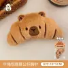 Broche de Comida de Delfín Lindo Creativo Niña Dibujo Animado Muñeca Decorativa Comida Muñeca para Jugar Pan Capibara Pin Venta al por Mayor