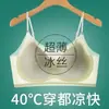 Exclusivo para clientesSujetador de Seda de Hielo Sin Costuras para Mujer, Sin Aros, Transpirable, Envuelta el Pecho, Espalda Hermosa, Sujetador Push-up para Mujer
