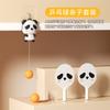 Dispositivo de Treinamento de Tênis de Mesa Panda para Crianças, Rebote Automático Individual Suspenso, Exercício de Bola de Toque Alto para Salto Vertical para Prevenir Miopia