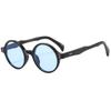 Gafas de sol redondas retro Mitin 2023, nuevas, resistentes a los rayos UV para hombre y mujer, gafas de sol artísticas de moda en color Hawksbill.