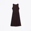 Comércio Exterior Transfronteiriço Estilo Europeu e Americano Moda Feminina Aliexpress Popular Moda Verão Cinto Decote Quadrado Alça Vestido Midi