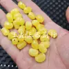 Cuentas Fluorescentes Flotantes de Cera de Abejas Amarilla Color Aceite de Pollo para Agua Salada, Pulsera, Collar, Accesorios de Joyería