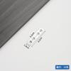 Conector de muebles con soporte fijo de ángulo recto de 90 grados engrosado de acero inoxidable, placa laminar, placa plana, fijador de hierro angular