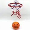 Cesta de Basquete Mini Transfronteiriça para Uso Interno em Casa, Estrutura de Basquete Sem Furos, Bola Mini Saltitante para Alívio de Estresse de Bebê