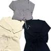 Conjunto de Dos Piezas de Punto de Alta Calidad para Mujer, Estilo Coreano, Holgado, Casual, Versátil, Elegante, con Estilo, Adelgazante, para Otoño e Invierno 2025